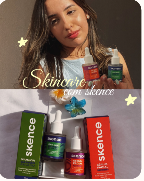 Carrossel Skincare com Skence
